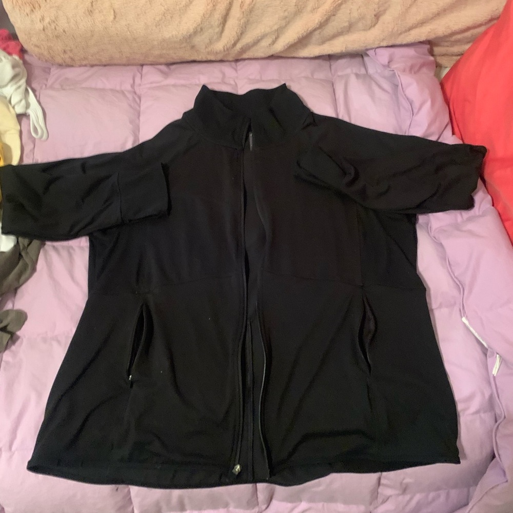 Black target- champion jacket.